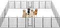 BestPet | Dog Playpen | 40 Inch, 24 Panels | Heavy Duty Metal Pet Exercise Pen by BestPet