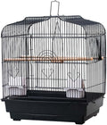 Travel Bird Cage 20.5x18.1x14.2 Inch, Portable Bird Carrier by TROPOW