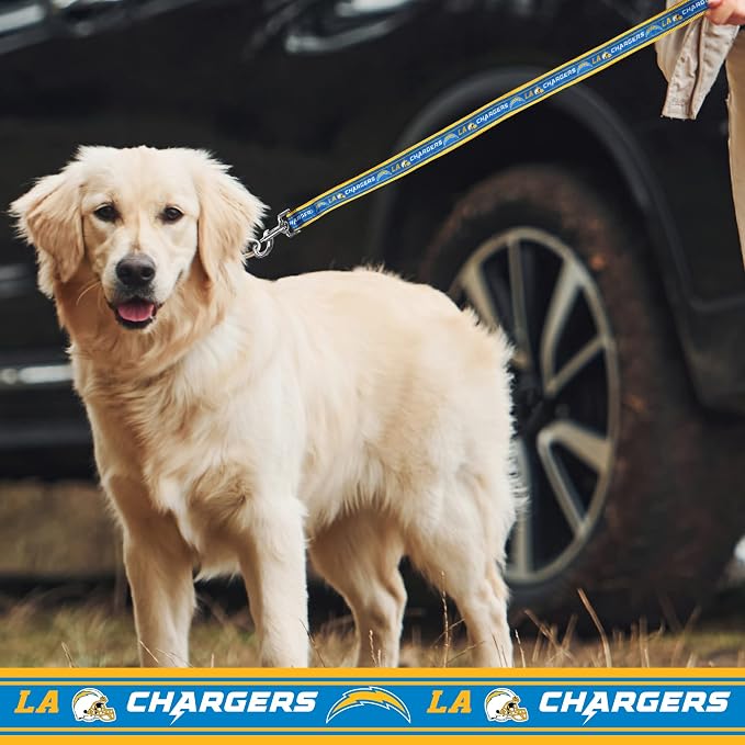 NFL PET Collar Los Angeles Chargers Dog Collar, Medium Football Team Collar - Image 4