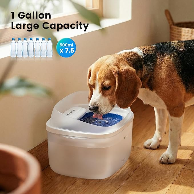 Gardner Pet 1 Gallon Pet Water Fountain, Vortex Dog Water Dispenser, Ultra - Image 2