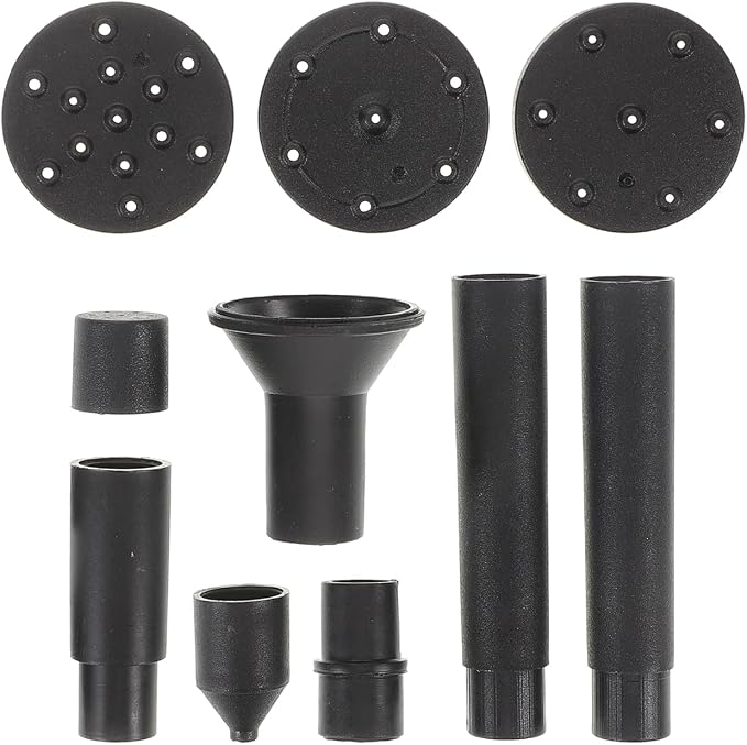 VICASKY Solar Bird Bath Fountains Accessories 10 Pcs Plastic Nozzles Pond by VICASKY
