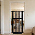 Lumizone Extra Tall Pet Gate 55.12" High Pressure Mounted 30.12"-34.05" Extra by Lumizone