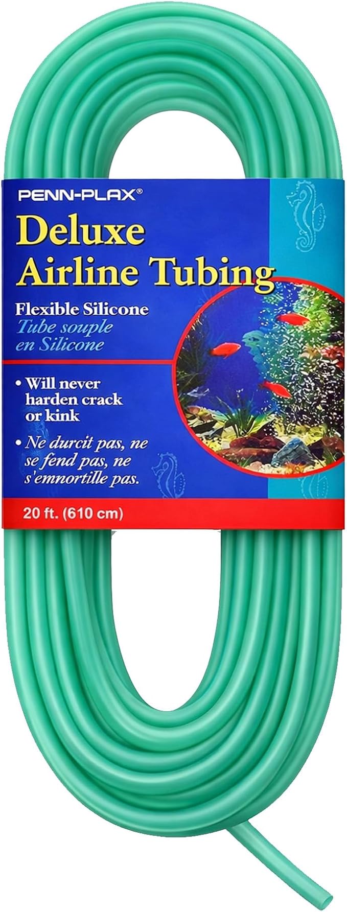 Penn-Plax Aqua-Life Deluxe Silicone Airline Tubing by Penn-Plax