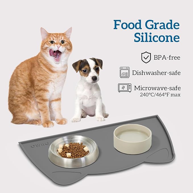 OHMO - Cat Food Mat, Silicone Pet Feeding Mat - Image 3