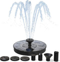 AMZtime Solar Fountain, 2025 Upgraded Solar Water Fountains by AMZtime-NaturalCreativity