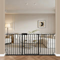 WAOWAO Baby Gate 66.93-71.65" Extra Wide Pressure Mounted Walk Through Swing by WAOWAOBABYSAFETYPRODUCTS