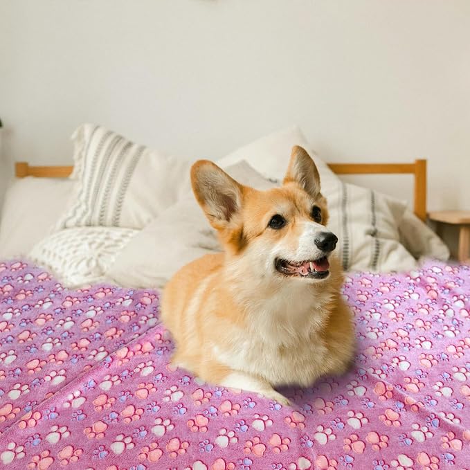 Dog Blankets for Medium Large Dogs Washable, 3 Pack Pet Blanket Washable 41" x - Image 6