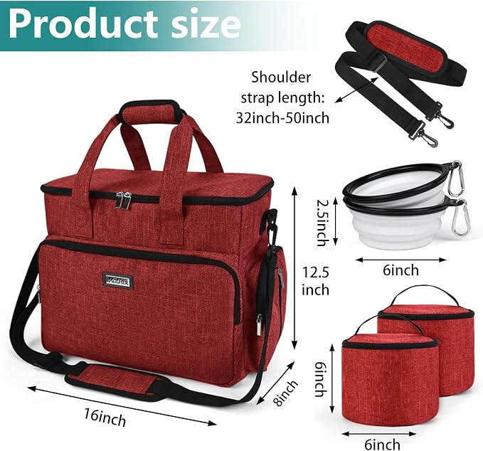 BAGLHER Dog Travel Bag, Pet Travel Bag, - Image 3