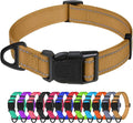 TagME Reflective Nylon Dog Collars, Adjustable Classic Collar by TagME