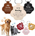 Custom Leather Pet Fur Keychain – Personalized Memorial Keepsake Keyring by Unknown