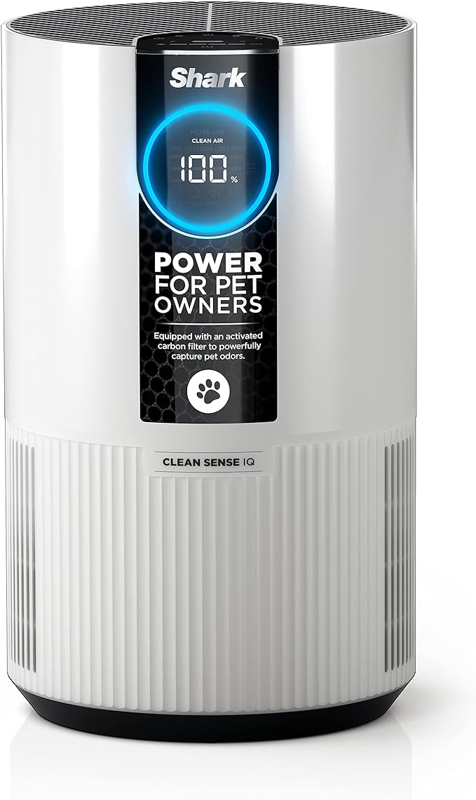 Shark Air Purifier for Home, Clean Sense, for Bedroom, Home Office, by Shark