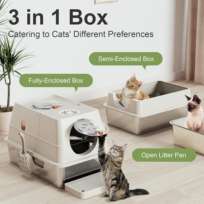 Stainless Steel Litter Box - Image 3