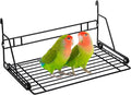 Okllen Bird Perch Stand, Bird Cage Platform Wire Patio Sundeck Playground by Okllen