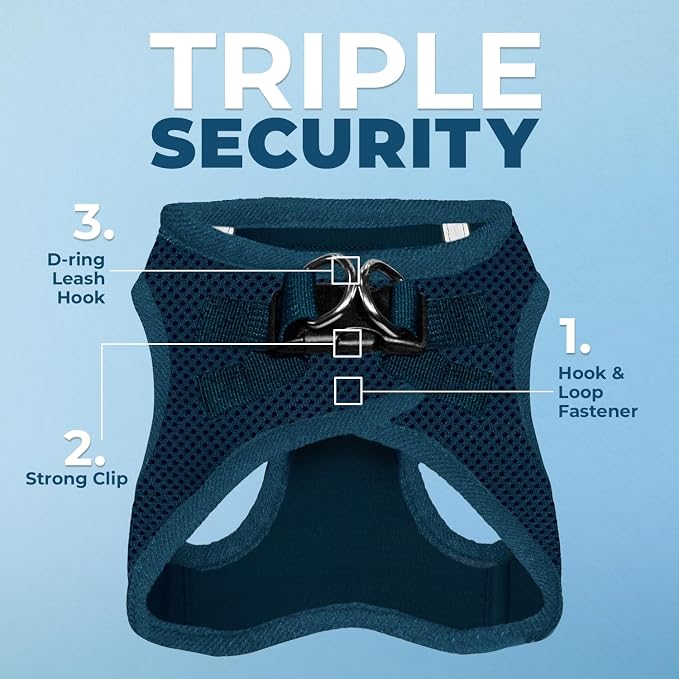 Best Pet Supplies Voyager Step-in Air All Weather Mesh Harness and Reflective - Image 3