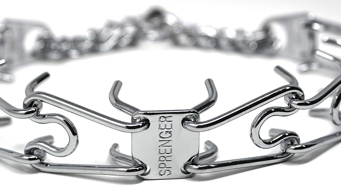 Herm Sprenger Prong Dog Training Collar Ultra-Plus Chrome Plated Steel Pet - Image 5