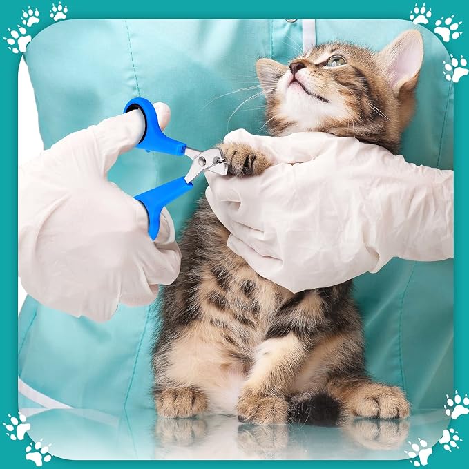 Patelai 5 Pcs Cat Bathing Bag Set Cat Grooming Bag Adjustable Pet Shower Net - Image 6