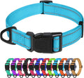 TagME Dog Collars, Adjustable Reflective Nylon Pet Collar by TagME