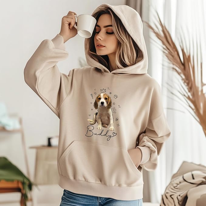 CHIARA CONTI11 Custom Dog Hoodie, Custom Pet Gifts, Custom Dog Shirt, Custom - Image 6