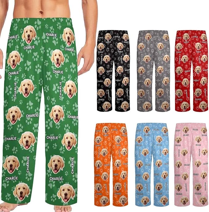 Custom Pajamas Pants with Photo by Unknown