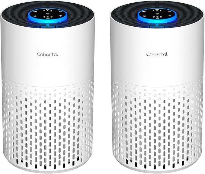 2 Pack Air Purifiers for Bedroom Home, Cobectal Air Cleaner by cobectalsupplier