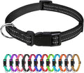 TagME Reflective Nylon Dog Collars, Adjustable Classic Pet Collar by TagME