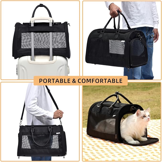PET MARVEL Cat Carrier Soft Sided - Image 4