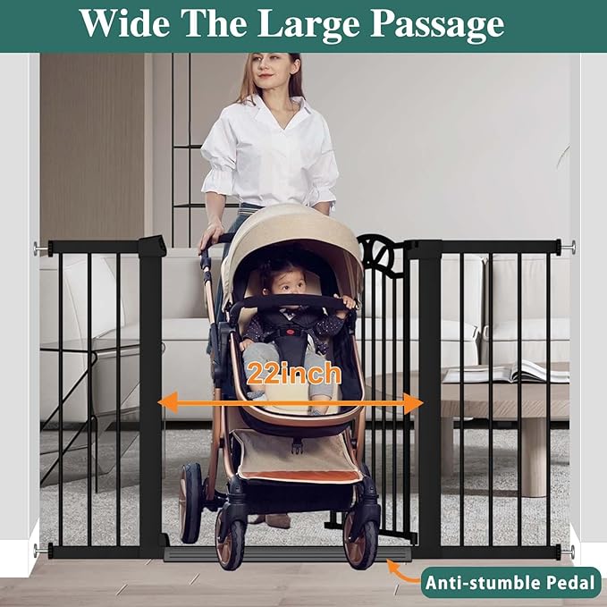 Fairy Baby 65.4"-68.1" Extra Wide Baby Gate - Image 5