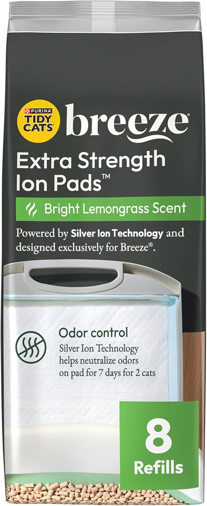 Purina Tidy Cats Cat Litter Breeze Pads Refill Pack Multi Cat Litter Pads by PurinaTidyCatsLitter