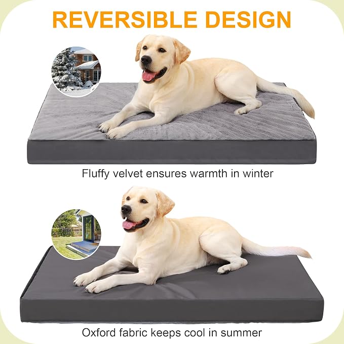 KSIIA Orthopedic Dog Crate Bed - Image 4