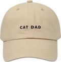 Cat Mom & Dad Hats for Proud Cat Parents | for Men & Women | Embroidered Text by Hatphile