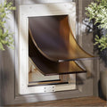 XL Dog Door for Door, Never Rust Plastic Extra Large Doggy Door for Interior by PETCOMING