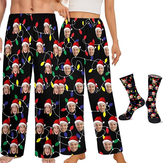 Custom Pajamas Pants with Photo by Unknown