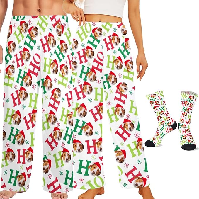 Custom Pajamas Pants with Photo by Unknown