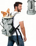 Pet Carrier Backpack for Medium to Large Dogs up to 33 lbs, Waterproof and by FURTENT