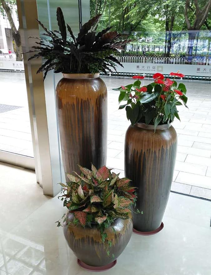 2 Pack of 14 inch Plant Saucer, Heavy Duty Round Plant Trays - Image 7