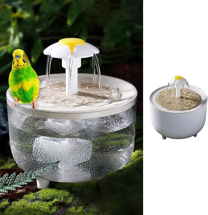 MANON ROSA Bird Bath for Parakeets by MANONROSAPET