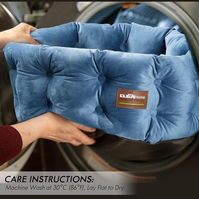 ClevaHome Deep Nest Cat Bed for Small Pets up to 15lbs - Image 5