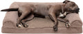 Furhaven Orthopedic Dog Bed for Large/Medium Dogs w/ Removable Bolsters & by FurHaven