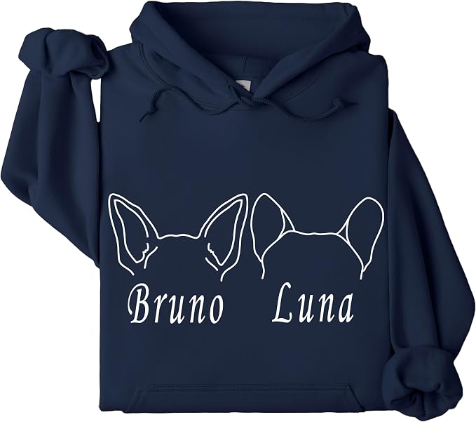 Custom Dog Mom Shirt for Women Pet Ears Sweatshirt - Image 7