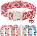 Valentines Dog Collar for Small Dogs by Babolepet