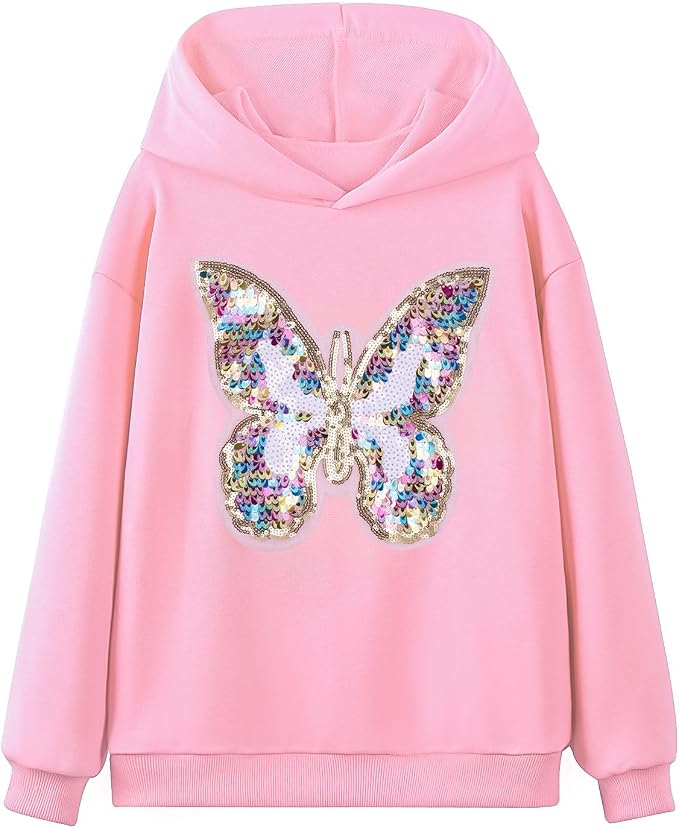 WELAKEN Sweatshirts for Girls Toddler & Kids II Little Girl's Pullover Tops by WELAKEN