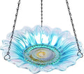 VCUTEKA Bird Bath, Glass Hanging Bird Baths by VCUTEKA