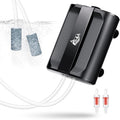 AQQA Aquarium Air Pump, 3.5W 5W Dual Outlet Oxygen Pump by AQQA