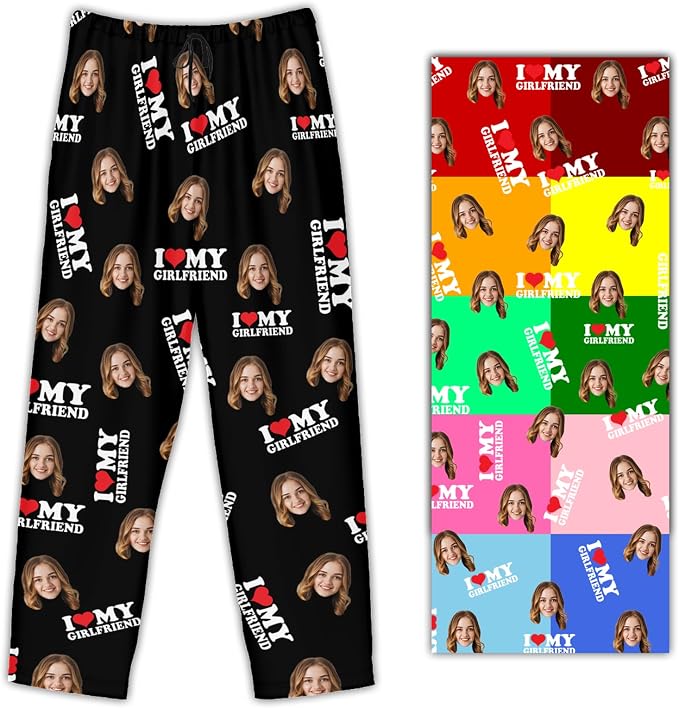 Personalized Pajama Pants For Men Women Custom Pajama Pants - Image 2