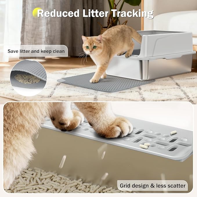 Stainless Steel Cat Litter Box - Image 2