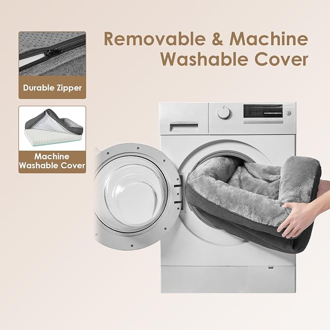 EHEYCIGA Orthopedic XL Dog Bed for Large Sized Dog, Waterproof Liner & Washable - Image 6