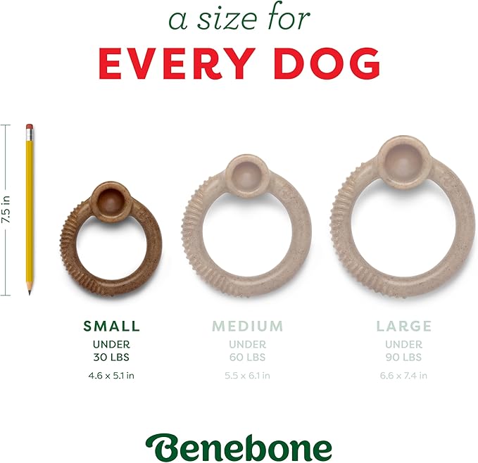 Benebone Peppermint Ring – Limited Edition Holiday Flavor, Durable Chew Toy - Image 5