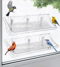 Clear Window Mounted Bird Feeder Bath by ANBAIMEI-LookingForwardToJoiningYourLife