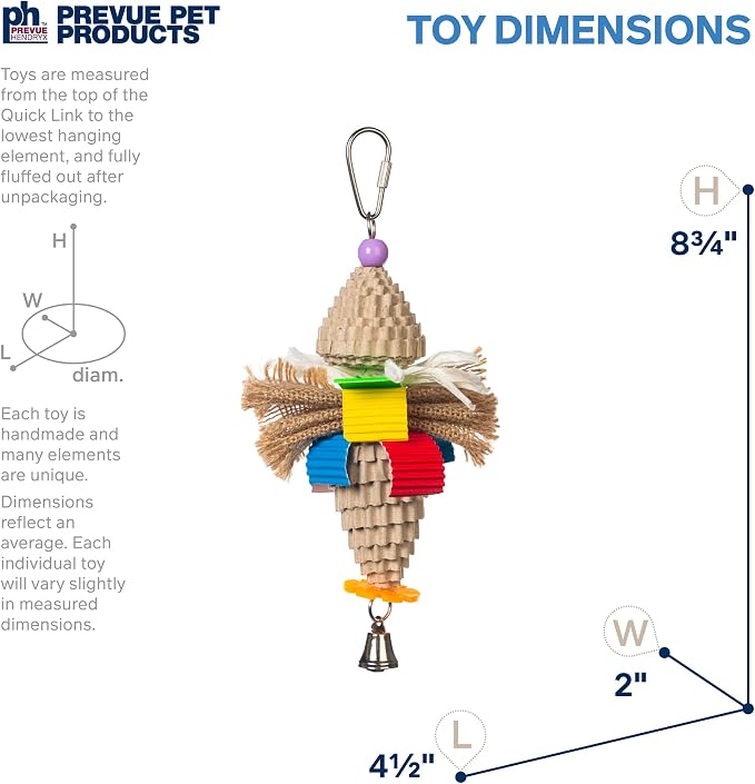 Prevue Pet Products Sound & Movement Mr. Mustache Bird Toy 62614 - Image 2