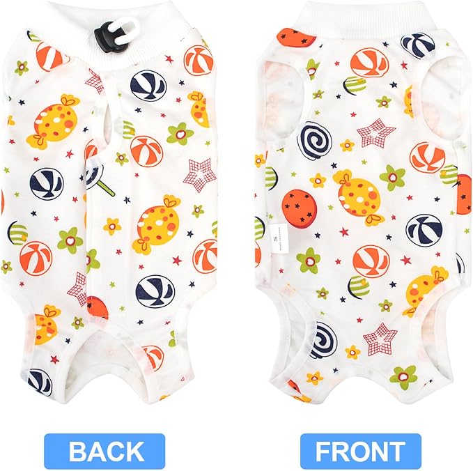 Cat Recovery Suit Female, Breathable Cat Onesie After Surgery Female - Image 7